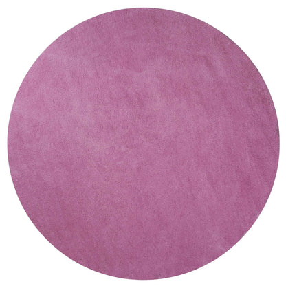 8' Hot Pink Plain Runner Rug