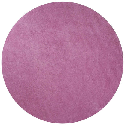 8' Hot Pink Plain Runner Rug