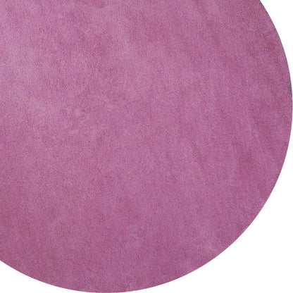 8' Hot Pink Plain Runner Rug