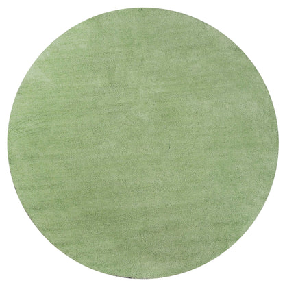 5' X 7' Spearmint Green Indoor Shag Rug