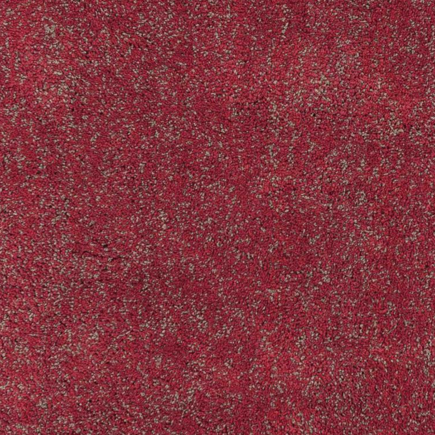 3' X 5' Red Heather Plain Area Rug