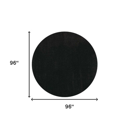 2' X 7' Espresso Plain Runner Rug