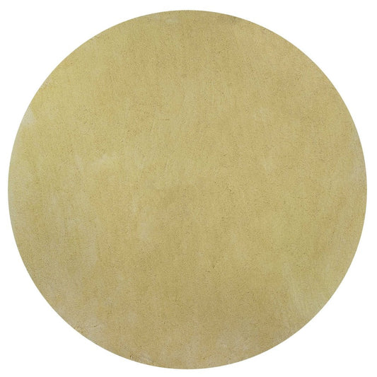 3' X 5' Canary Yellow Shag Hand Woven Area Rug