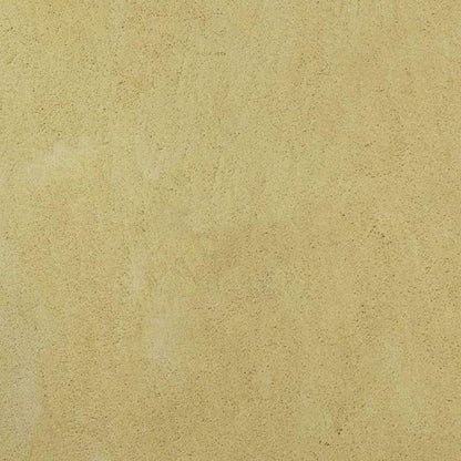 8' Canary Yellow Hand Woven Round Rug