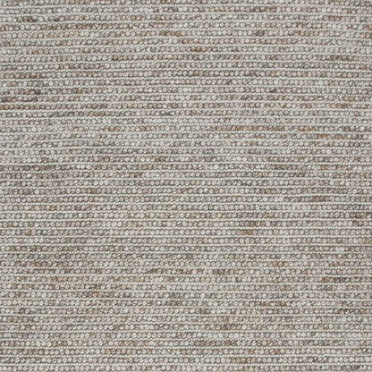 7' X 9' Natural Wool Hand Woven Area Rug