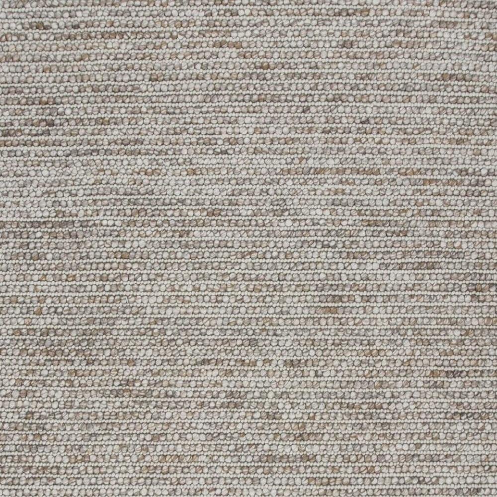 7' X 9' Natural Wool Hand Woven Area Rug
