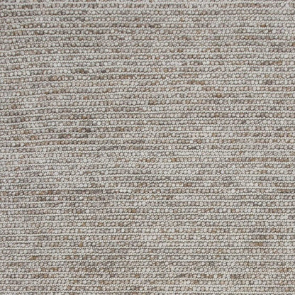 7' X 9' Natural Wool Hand Woven Area Rug