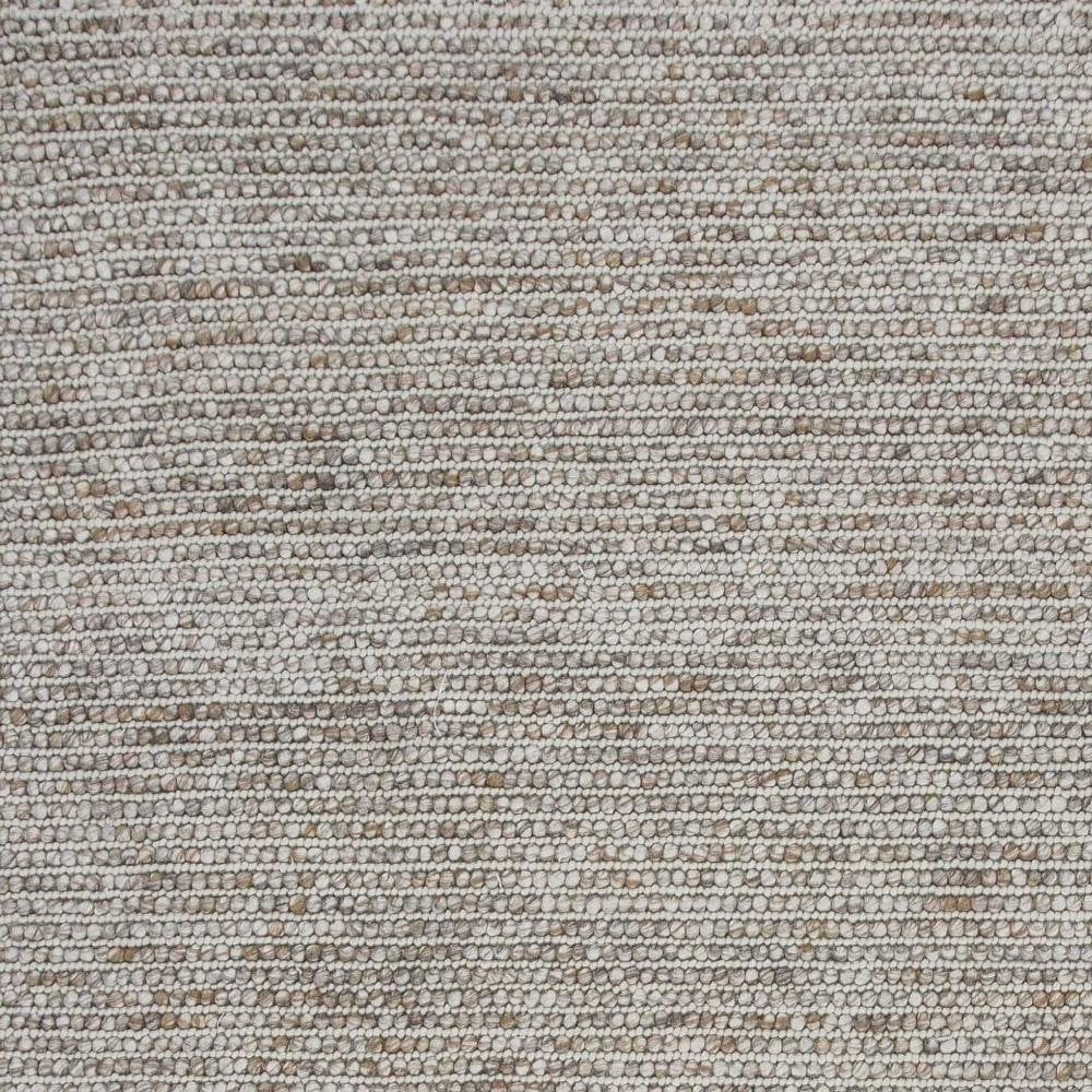 5' X 7' Natural Wool Hand Woven Area Rug