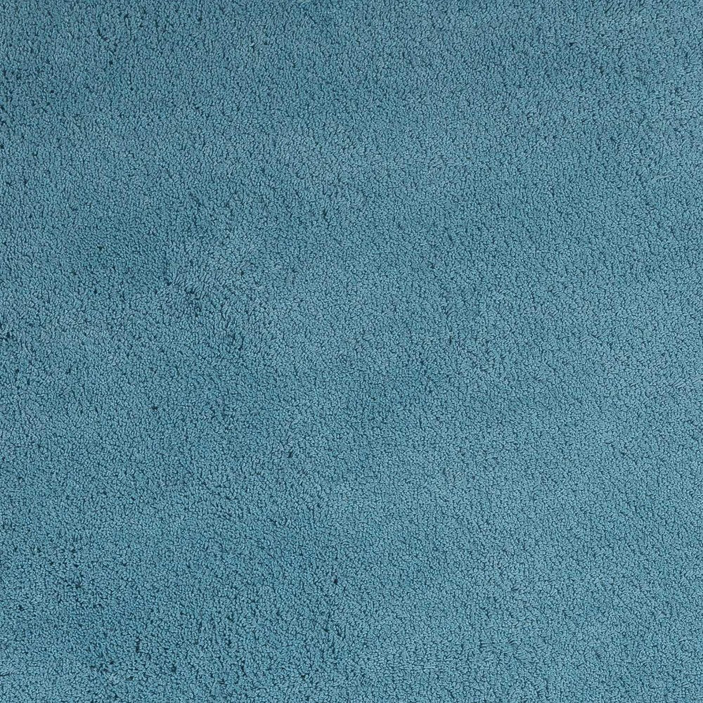 8' Blue Hand Woven Round Rug