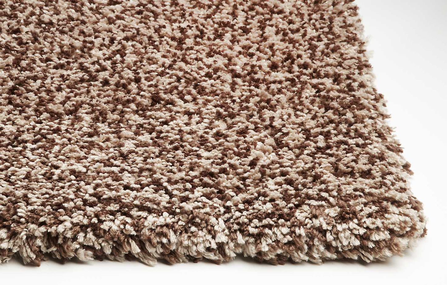 5' X 7' Beige Heather Indoor Shag Rug