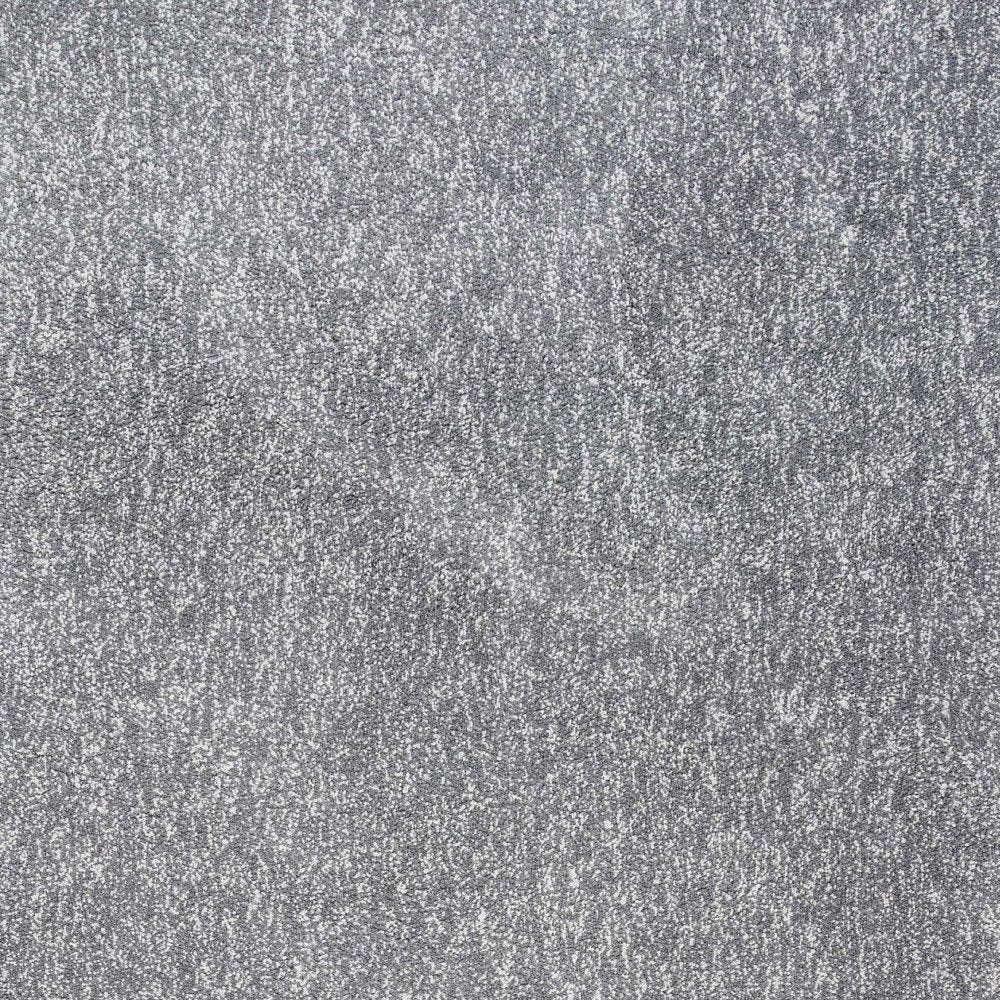 8' X 11' Gray Shag Hand Woven Area Rug