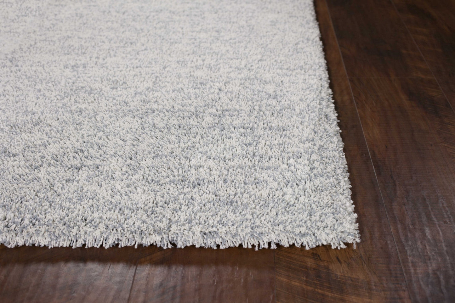 6' Round Slate Heather Plain Indoor Area Rug