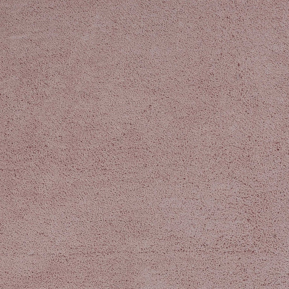 9' X 13' Rose Pink Hand Woven Area Rug