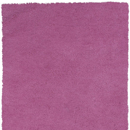 8' Hot Pink Plain Runner Rug