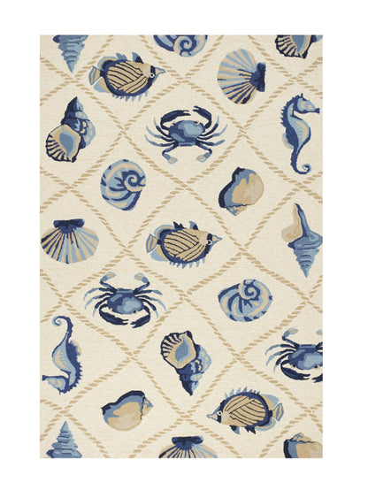 3' X 5' Sand Hand Tufted Area Rug