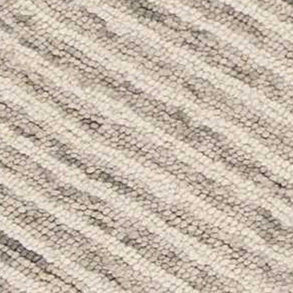 8' X 10' Sand And Beige Wool Geometric Hand Tufted Area Rug