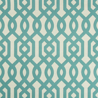 KRAVET DESIGN  LATTICE/SCROLLWORK TURQUOISE,IVORY,BEIGE   - 34998.13.0