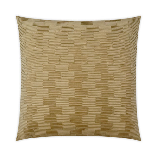 D.V. KAP HOME   24" x 24" Treble Pillow - Dijon Solid, Textured    - 3500-D-2424