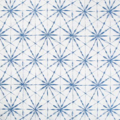 KRAVET DESIGN EMBROIDERY GEOMETRIC WHITE,BLUE,SLATE   - 35002.5.0