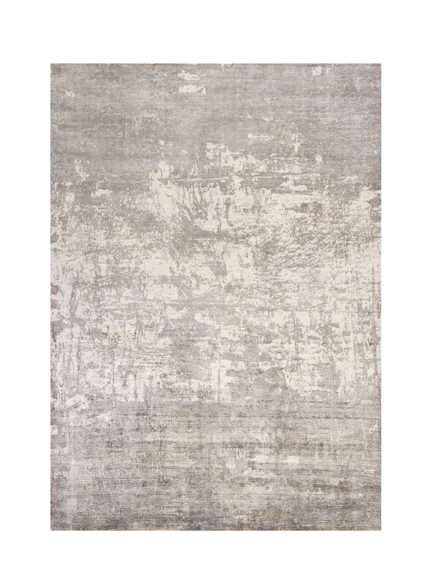 7' X 10'  Viscose Beige Area Rug