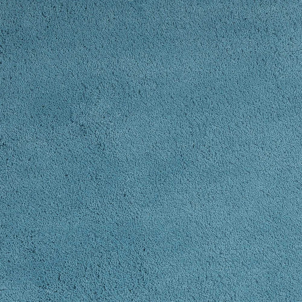 8' Blue Hand Woven Round Rug