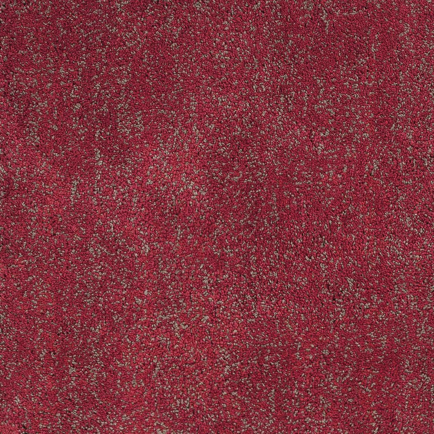 3' X 5' Red Heather Plain Area Rug