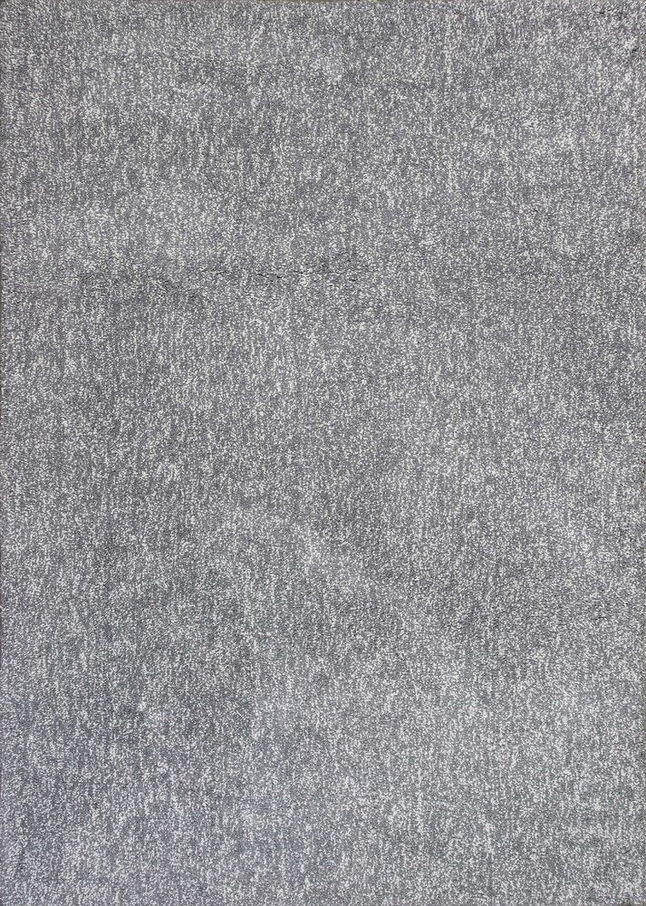 8' Gray Round Hand Woven Area Rug