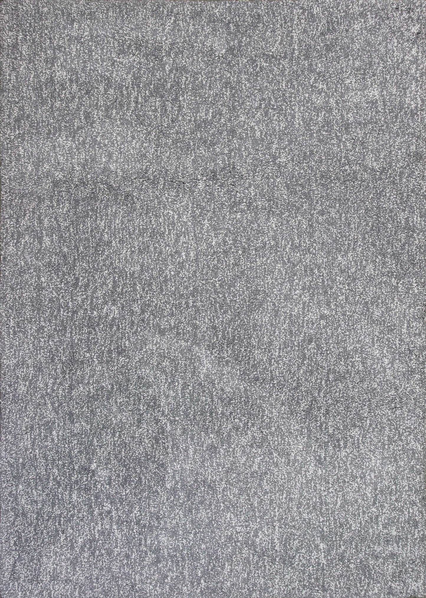 8' Gray Round Hand Woven Area Rug