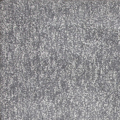 8' Gray Round Hand Woven Area Rug