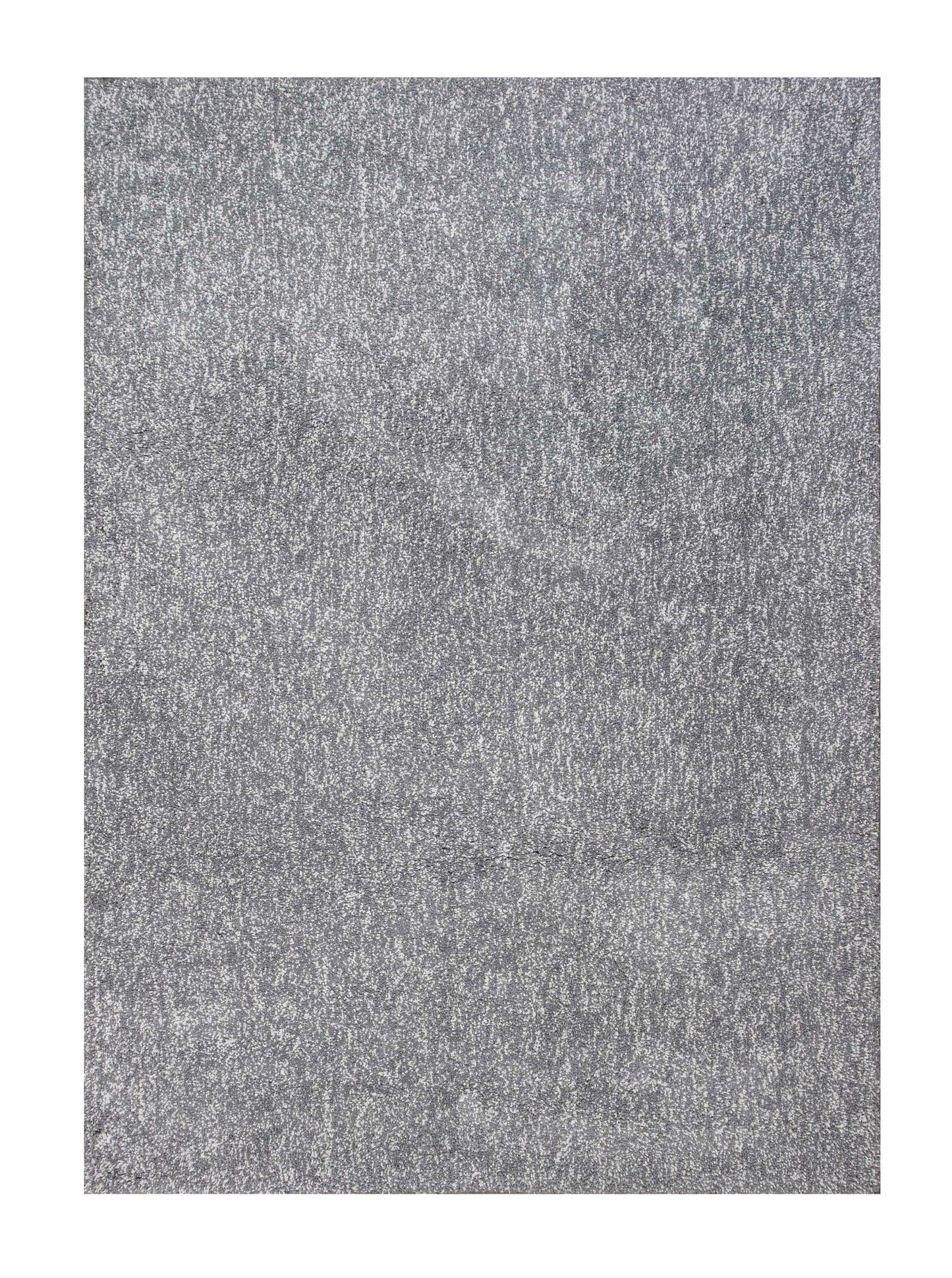 8' Gray Round Hand Woven Area Rug