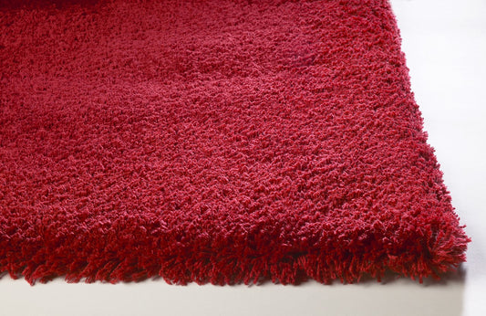 3' X 5' Red Indoor Shag Rug