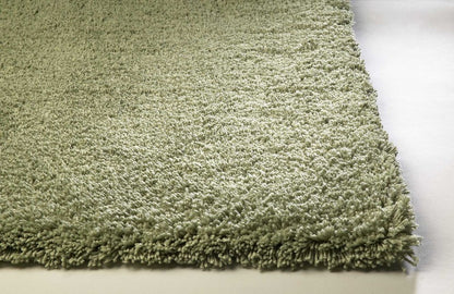 8' X 10' Sage Shag Hand Woven Area Rug