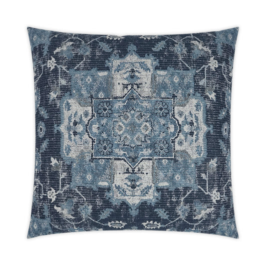 D.V. KAP HOME   24" x 24" Amici Pillow - Indigo Global    - 3501-I-2424
