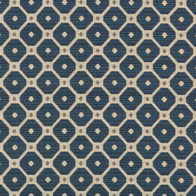 KRAVET DESIGN  SMALL SCALE BLUE,BEIGE,LIGHT GREY   - 35011.5.0