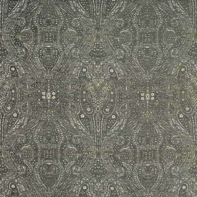 KRAVET CONTRACT CHENILLE  CHARCOAL,IVORY,LIGHT GREY   - 35015.21.0