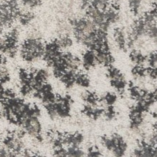 5' X 8' Ivory Floral Vines Area Rug