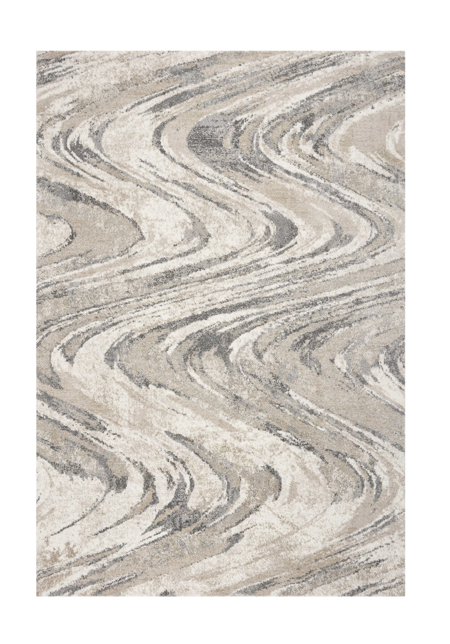 7' X 9'  Polypropylene Natural Area Rug