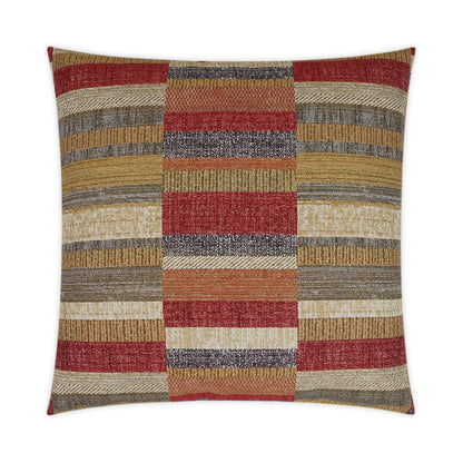 D.V. KAP HOME   24" x 24" Diversity Pillow - Flame Western Chic    - 3503-F-2424