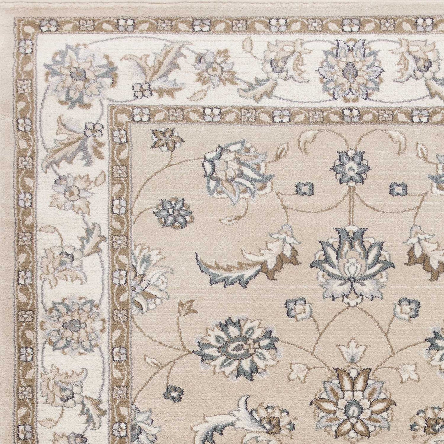 9' X 12'  Polypropylene Beige Or  Ivory  Area Rug