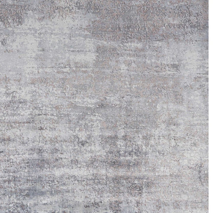 5' X 7' Slate Gray And Dark Gray Abstract Hand Loomed Area Rug