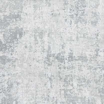8' X 10' Dark Gray And Light Gray Abstract Hand Loomed Area Rug