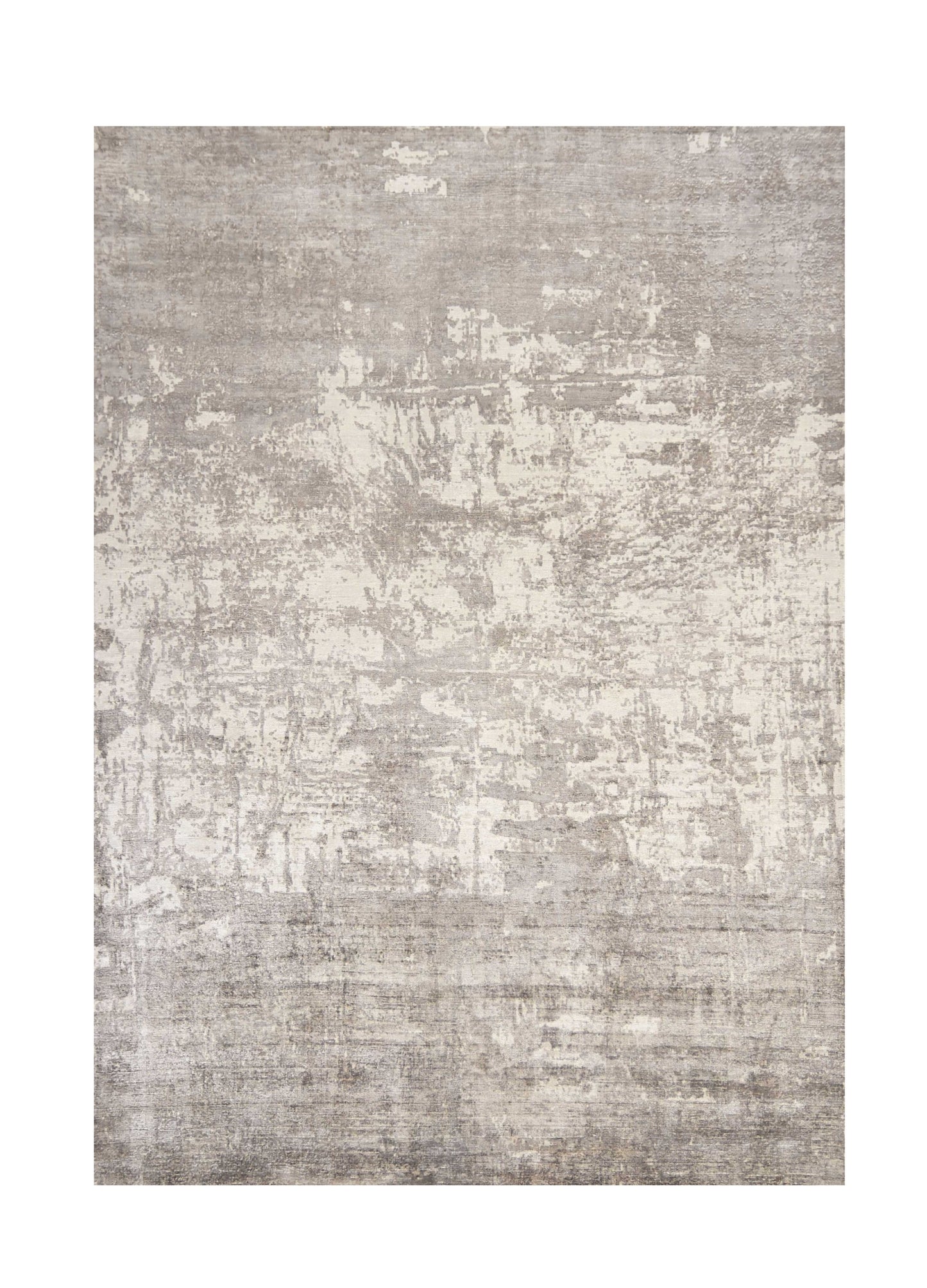 7' X 10'  Viscose Beige Area Rug