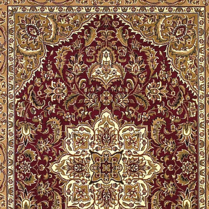 7' X 10'  Polypropylene Red Or  Beige Area Rug