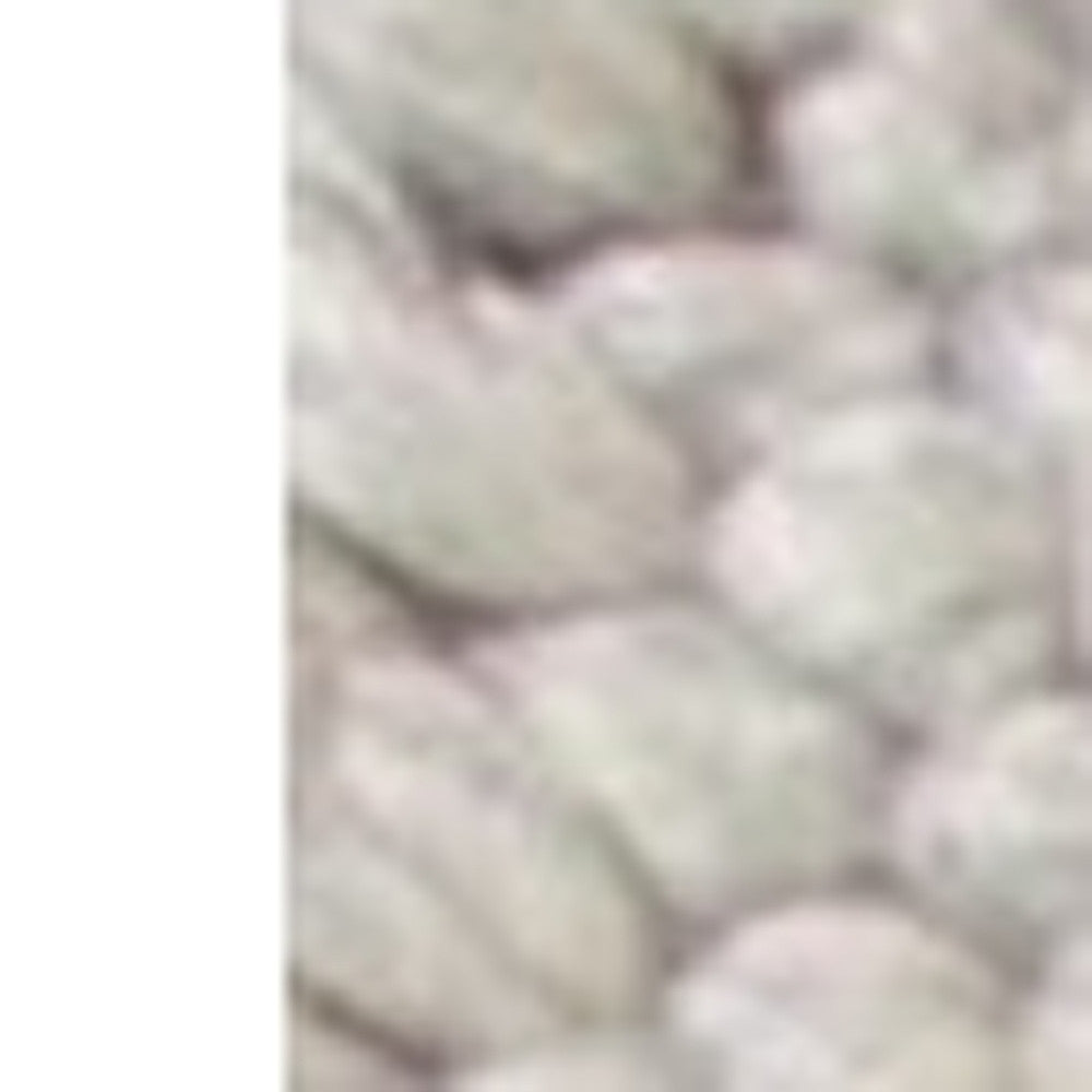 9' X 13' Gray And Ivory Wool Diamond Hand Woven Area Rug