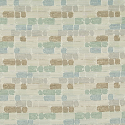 KRAVET CONTRACT CRYPTON GEOMETRIC BEIGE,BLUE,KHAKI   - 35088.1516.0