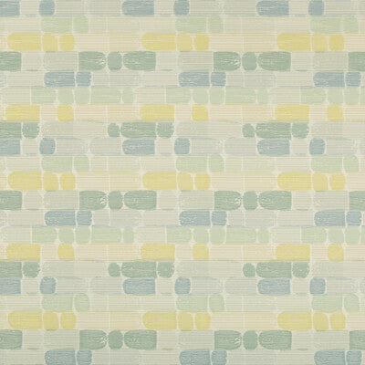 KRAVET CONTRACT CRYPTON GEOMETRIC BEIGE,BLUE,GREEN   - 35088.1523.0