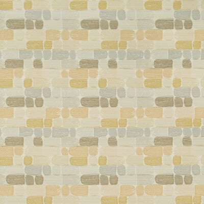 KRAVET CONTRACT CRYPTON GEOMETRIC BEIGE,CHARTREUSE,KHAKI   - 35088.16.0