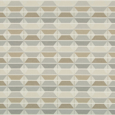 KRAVET CONTRACT CRYPTON GEOMETRIC KHAKI,SLATE,IVORY   - 35094.1611.0