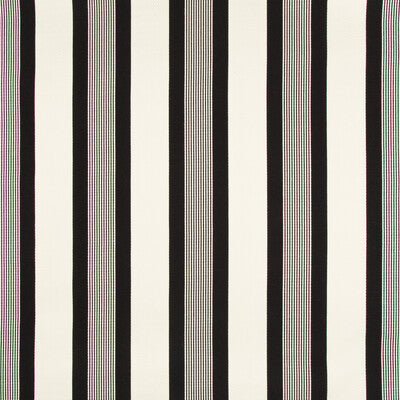 KRAVET DESIGN  STRIPES BLACK,IVORY,   - 35106.81.0