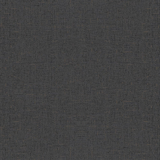 GALERIE WALLCOVERINGS CITY ROMANCE Uni   Black Textured  - 35111